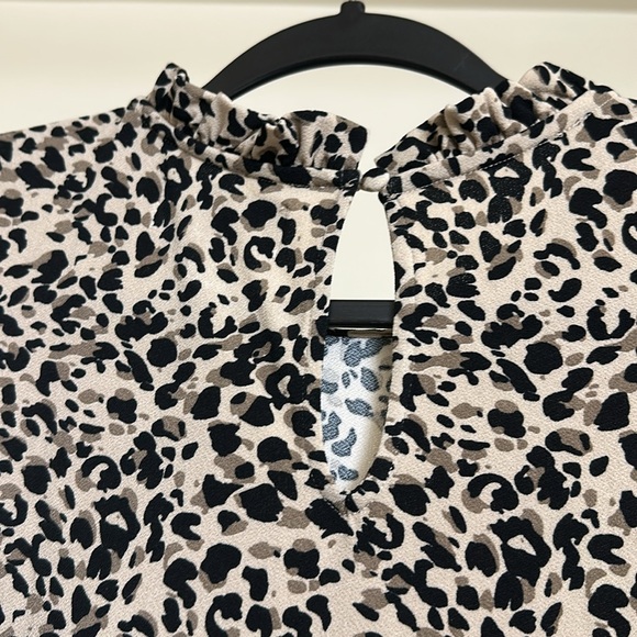 Nordstrom Rack Cheetah Blouse - Picture 5 of 5